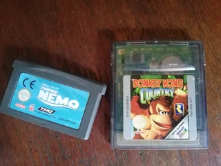 GameBoy Donkey Kong and Finding Nemo (Price Includes Postage)