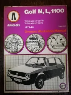 VW Golf L and N Workshop Manual (Price Includes Postage)
