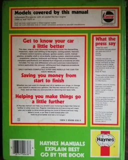 Volkswagen Transporter Workshop Manual (Price Includes Postage)