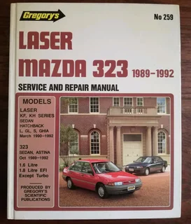 Mazda 323 Ford Laser Workshop Manual (Price Includes Postage)