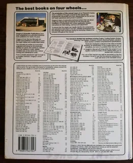 Mazda 323 Ford Laser Workshop Manual (Price Includes Postage)