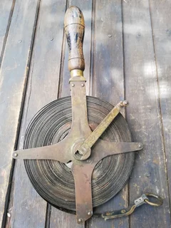 Antique Surveyors Measuring Tape Tool (Price Includes Postage)