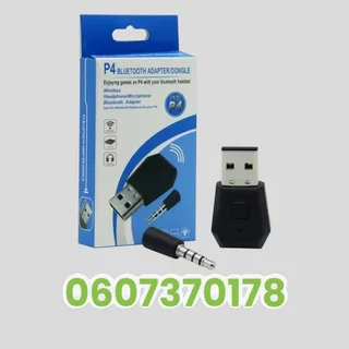 PS4 Bluetooth Dongle Adapter - Bluetooth Audio Adapter for PS4 (Brand New)