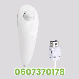 Nintendo Wii Nunchuck - Nintendo Wii Wired Nunchuk White Colour (Brand New)
