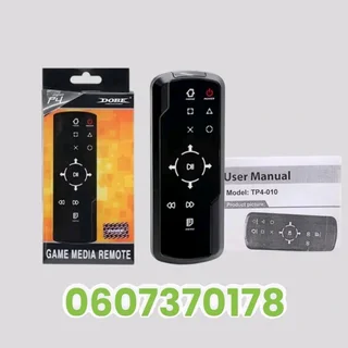 PS4 Media Remote - Dobe Game Multimedia Remote (Brand New)