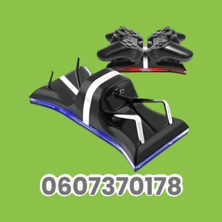 PS3 Controller Charging Dock Dual Controller Charging Dock with LED (Brand New)