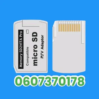 Psvita Game Card V5.0 Micro Sd Card Socket Adapter - Ps Vita Memory Card Adapter (brand New)