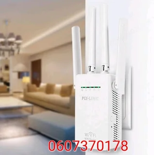 Wireless Wi-Fi Range Extender/Repeater 4 Antenna - Pix Link (Brand New) ⭐️⭐️⭐️⭐️⭐️