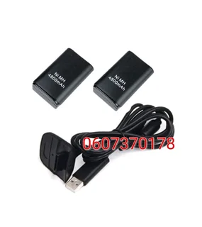 Xbox 360 Controller Dual Battery Pack with Charging Cable (Brand New) ⭐️⭐️⭐️⭐️⭐️