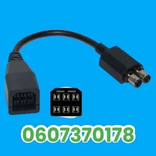 Xbox 360 Slim Power Converter Cable - Xbox 360 Phat to Slim Converter (Brand New)