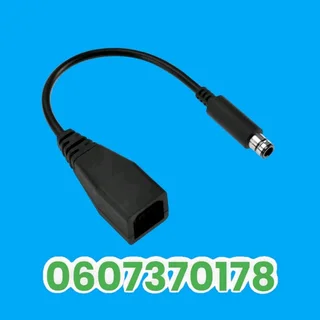 Xbox 360 E Power Converter Cable - Xbox 360 Phat to Slim E Type Converter (Brand New)