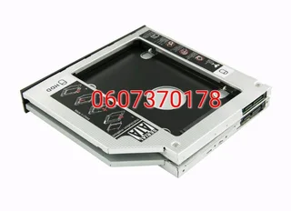 Laptop Second Hard Drive Caddy 9.5mm (Brand New)