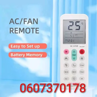 Universal Airconditioner Remote - Aircon Remote - AC Remote A1058 (Brand New) (New Model)⭐️⭐️⭐️⭐️⭐️
