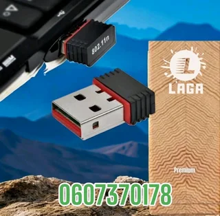 WiFi Dongle - Nano Wi-Fi Dongle - 300Mbps (Brand New)