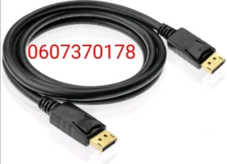 Display Port to Display Port Cable 2 Metres (Brand New) ⭐️⭐️⭐️⭐️⭐️