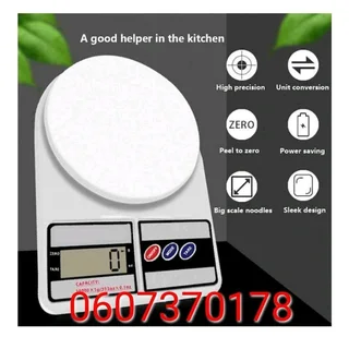 Kitchen Scale Electronic Kitchen Scale 10KG Weighing Scale (Brand New)
