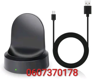 Charger Dock for Samsung Watch Gear S2/S3/S4 - Black (Brand New)