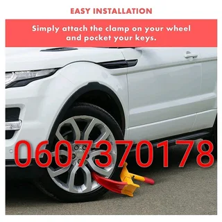 Anti-Theft Car Wheel Lock Clamp (Brand New) ⭐️⭐️⭐️⭐️⭐️