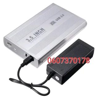 External Hard Drive Enclosure Case 3.5" Large Hard Drives (Brand New)