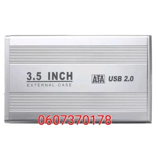 External Hard Drive Enclosure Case 3.5&#34; Large Hard Drives (Brand New)