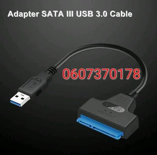 Hard Drive and SSD to USB Converter Cable USB 3.0 (Brand New) ⭐️⭐️⭐️⭐️⭐️