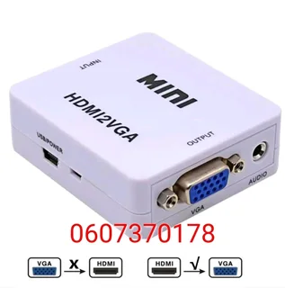 HDMI to VGA Converter Box (Brand New) ⭐️⭐️⭐️⭐️⭐️