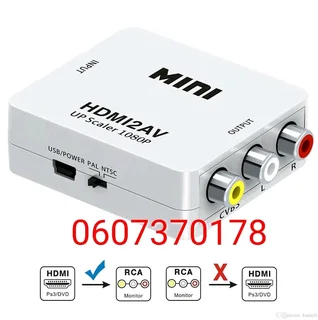 HDMI to AV Converter Box (Brand New) ⭐️⭐️⭐️⭐️⭐️