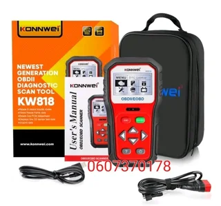 Diagnostic Tool Konnwei KW818 OBD2 Multifunction Diagnostic Scanner Pro Tool LCD Screen (Brand New)