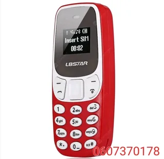 BM10 Wireless Super Mini Cellphone Red Colour (Brand New)
