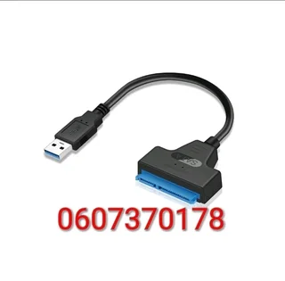USB to Hard Drive Adapter USB 3.0 Adapter Cable for 2.5" SATA SSD/HDD Drive (Brand New)