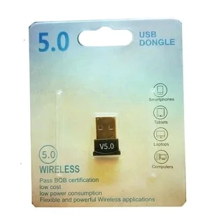 Wireless Bluetooth 5.0 USB Dongle - Bluetooth Dongle for PC Laptop (Brand New) ⭐️⭐️⭐️⭐️⭐️