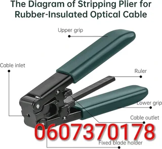 Fiber Optic Cable Stripping Tool Optical Fiber Wire Tool - Optical Cable FTTH Tool (Brand New)