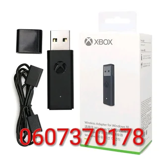 Xbox Wireless Adapter for Windows - Xbox One Gaming PC Receiver - Microsoft Adapter V2 (Brand New)