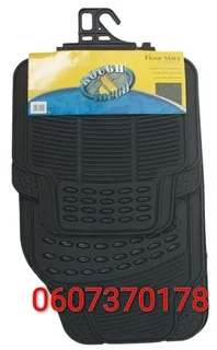 Rubber Car Mat - Black Colour (Brand New) ⭐️⭐️⭐️⭐️⭐️