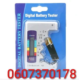 Digital Universal Battery Tester Battery Checker - LCD Tri-Color Battery Tester (Brand New)
