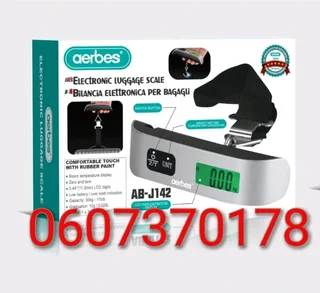 Luggage Scale - Aerbes AB-J142 Portable Digital Luggage Scale (50Kg) (Brand New)