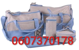 5 Piece Baby Bag Set - Blue Colour (Brand New) ⭐️⭐️⭐️⭐️⭐️