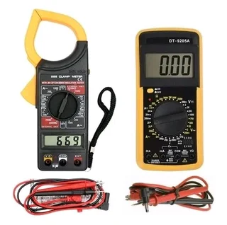 Digital Multimeter & DT266 Electronic Digital Clamp Meter (Pack of 2) (Brand New) ⭐️⭐️⭐️⭐️⭐️