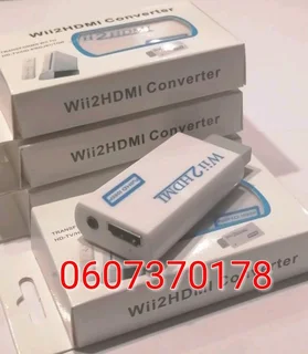 Nintendo Wii HDMI Adapter Converter (Brand New)