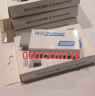 Nintendo Wii HDMI Adapter Converter (Brand New)