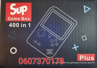 SUP Handheld Retro Video Game Box - 400 in 1 (Brand New)