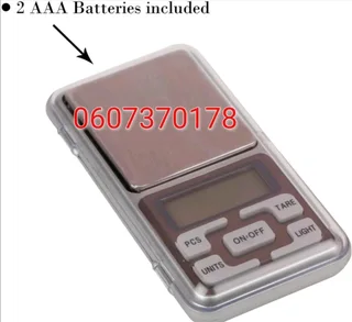 Digital Pocket Scale with Display 500g Green Backlit (Brand New)