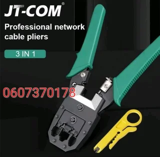 Network Cable Crimping Tool - Network Cable Crimping Pliers Cutter - Network Multi-Tool (Brand New)