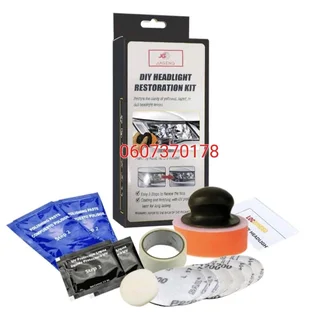 Headlight Restoration Kit – DIY Vehicle Headlight Lens Restoration Kit (Brand New)