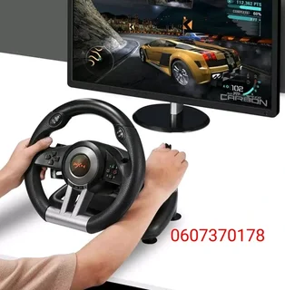 Gaming Racing Steering Wheel PXN V3 PRO - Compatible with PC, PS3, PS4, Xbox One, Switch (Brand New)