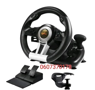 Gaming Racing Steering Wheel PXN V3 PRO - Compatible with PC, PS3, PS4, Xbox One, Switch (Brand New)