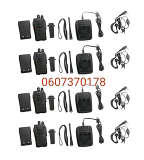 4 Pack Combo Two Way Walkie Talkie Radio Set - Professional 2 Way Radio 16 Channel (Brand New)