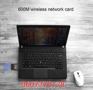 Dual Band 600Mbps 5GHz/2.4GHz Wireless USB Wifi Adapter (Brand New)