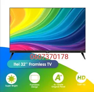 LED TV 32 inch HD - Slim Frameless Design - A Series (Brand New)