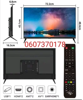 LED TV 32 inch HD - Slim Frameless Design - A Series (Brand New)